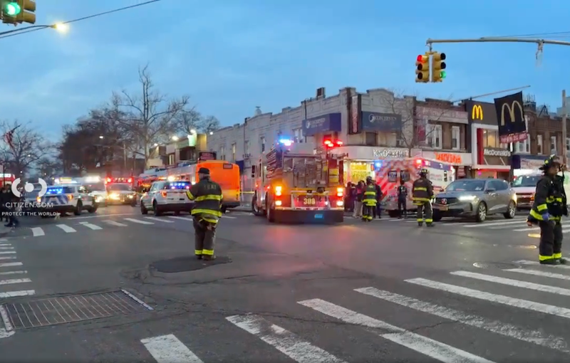 The FDNY responded to the scene after 7 p.m. in South Ozone Park