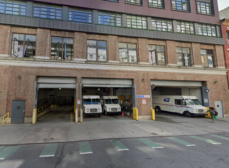 United States Postal Service station located at 322 West 52nd Street.