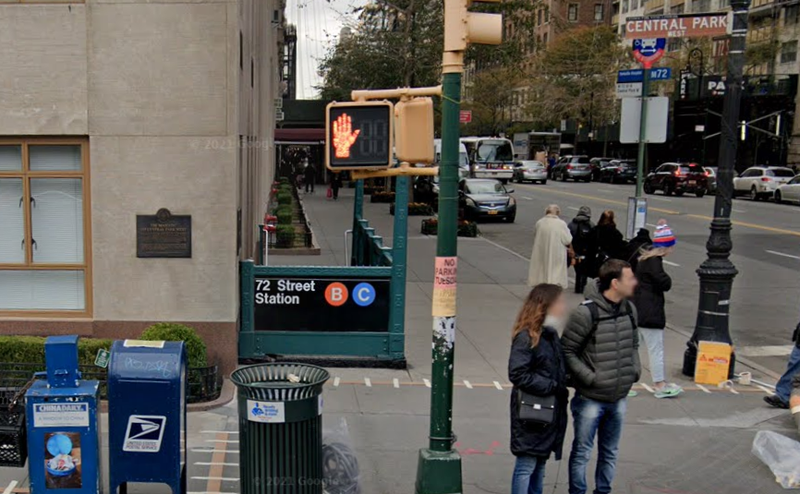 W72nd Street subway station