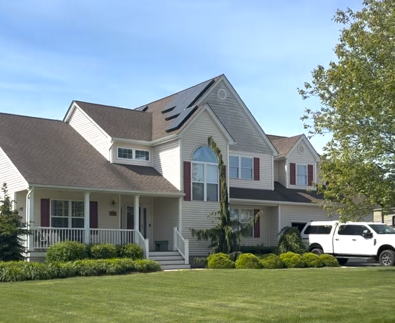 A homeowner on Pal Road in East Shoreham pulled back his pool cover on Sunday afternoon to find a “deceased male” inside the pool, according to police
