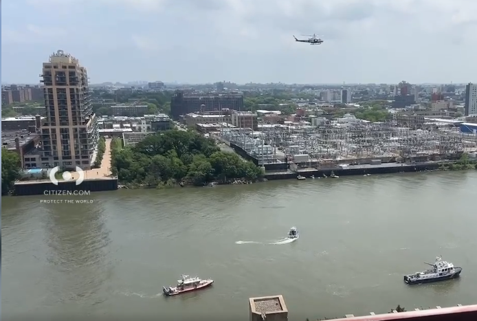 Search for missing girl, 15, in East River near Roosevelt Island.