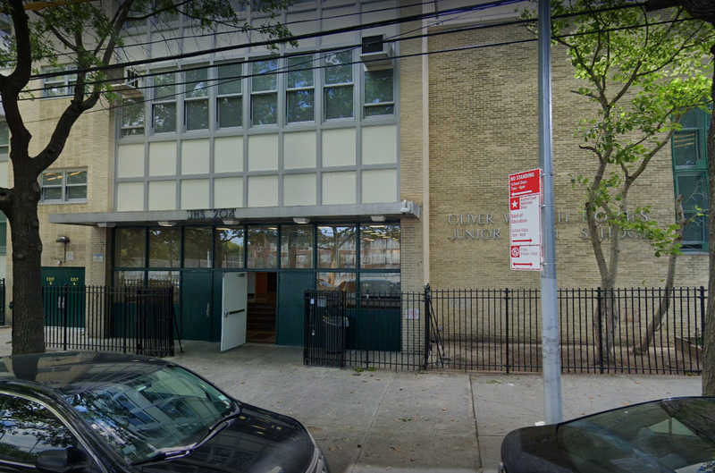 I.S. 204 Oliver W. Holmes on 28th Street in Long Island City.