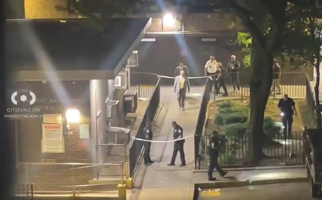 A 21-year-old man was shot outside his Chelsea home.