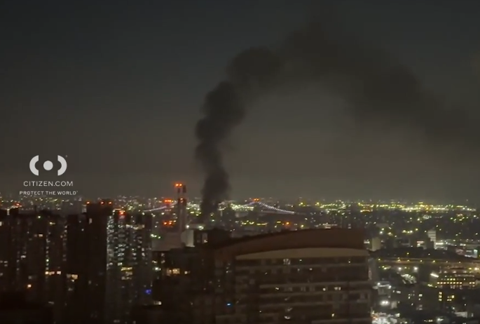 A power plant fire in Astoria, Queens is under investigation.