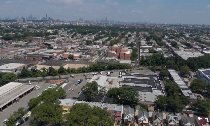 The IBX is being built on a 14-mile freight line (center) that's owned by the MTA LIRR and CSX Corp