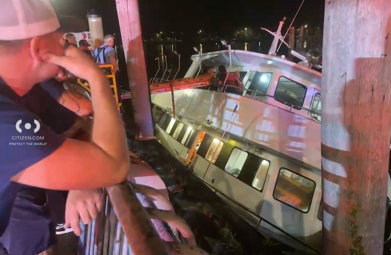 All 11 passengers were brought to safety