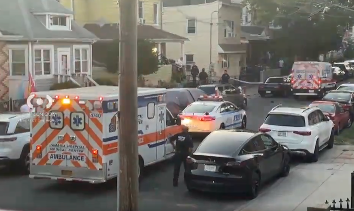 A suspect was detained after a fatal shooting in Queens Tuesday night.