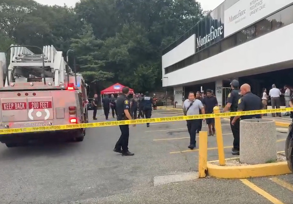 Several people were injured Wednesday morning when an SUV crashed into a medical building in Yonkers.