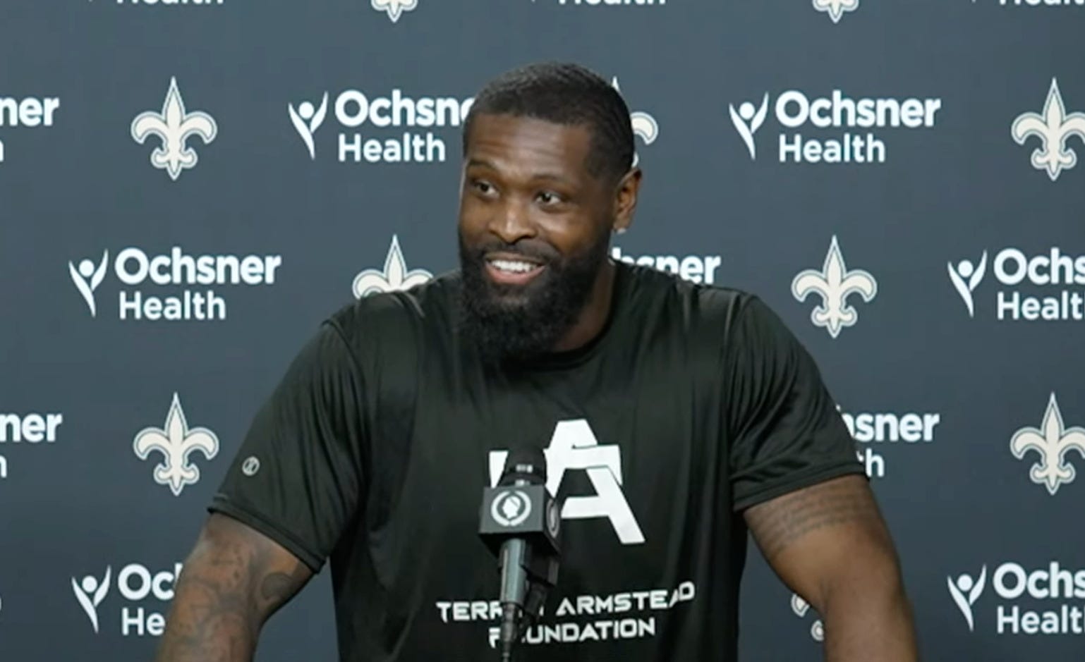 Saints legend Terron Armstead has one more thank you: 'I’m resilient. It comes from this city'