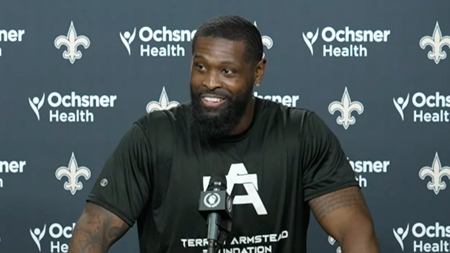 Saints legend Terron Armstead has one more thank you: 'I’m resilient. It comes from this city'