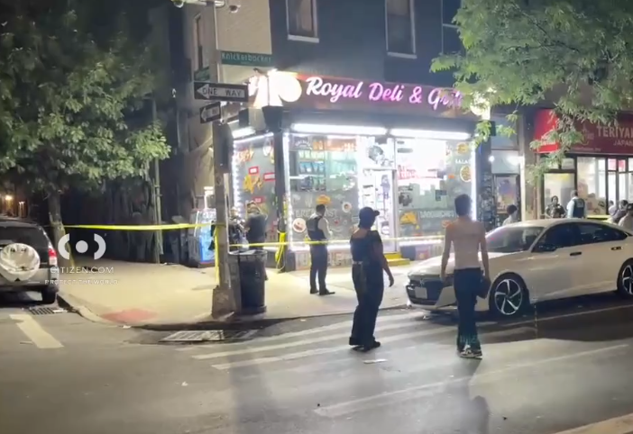 Man beaten to death in Bushwick bodega.