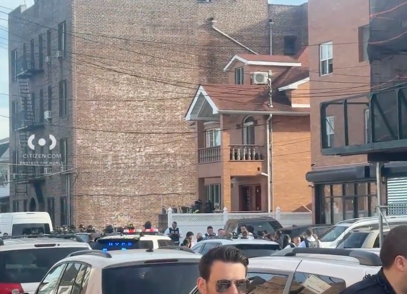 The stabbing happened at 45-18 Smart St. in Flushing, police said