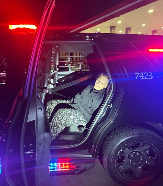 Officers took 39-year-old Autumn Billings into custody around 3 a.m. near Lake Worth Boulevard and Robert’s Cut Off Road.
