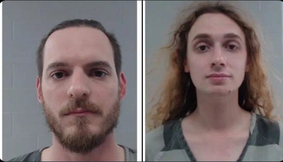 The two suspects are Cameron Arnold (also known as Autumn Hill) and Zachary Evetts, who were indicted in connection with the July 4 attack at the Prairieland ICE detention facility in Alvarado.