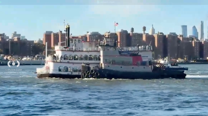 had to be towed to Pier 36 after crashing into a Williamsburg walkway.
