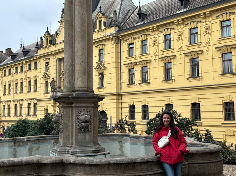 Emily in Prague