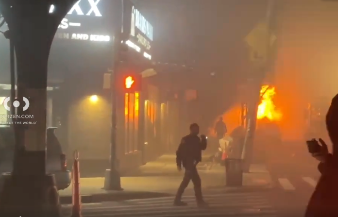 Seven firefighters were hurt during fire explosion in the Bronx.