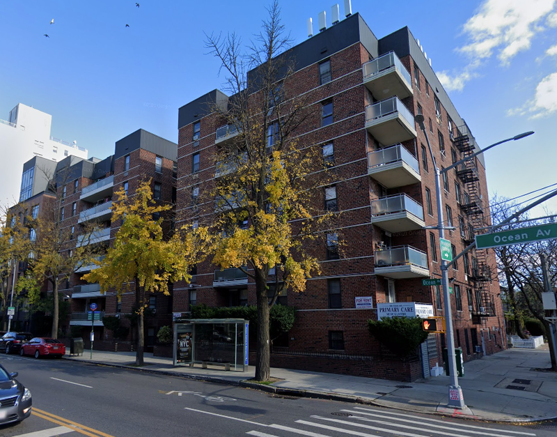 A super died after a fight with an alleged package thief at 1199 Ocean Ave. in Flatbush