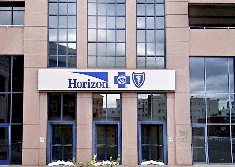 The headquarters of Horizon Blue Cross Blue Shield of New Jersey in Newark
