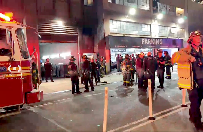 Officials believe it was some sort of generator malfunction caused the explosion on East 53rd Street
