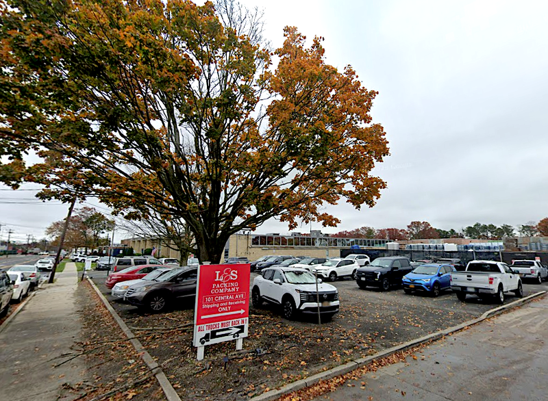 A man lost three fingers in a food dicing machine at a packaging company in East Farmingdale on Wednesday