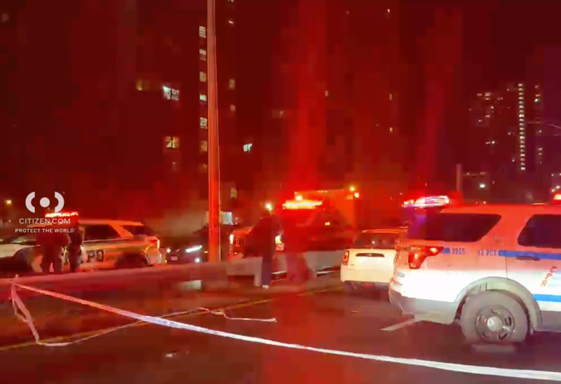 The man was pronounced dead at the scene