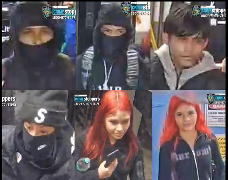 Group of teens wanted for robbing girl, 14, of backpack and sneakers in Brooklyn
