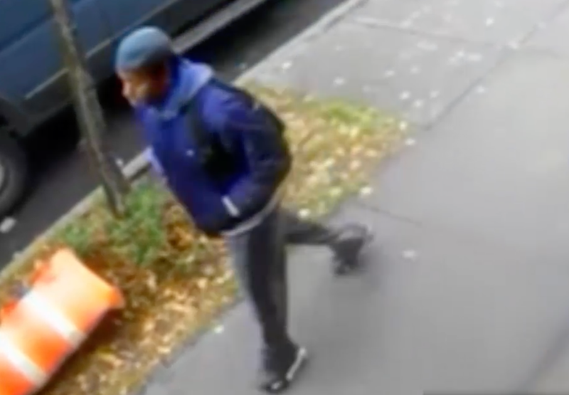 The suspect was last seen fleeing the scene on Nov. 26