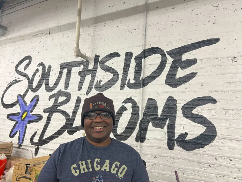 Quilen Blackwell was voted the 2025 CNN Hero of the Year. He runs a nonprofit on the South Side called Southside Blooms, which hires young people to work in flower shops. 