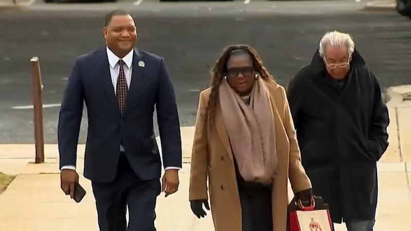 Atlantic City Mayor Marty Small and his wife, La'Quetta Small