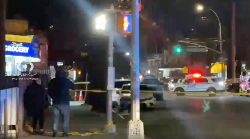 Man killed, another injured in shooting in front on a deli in Queens.