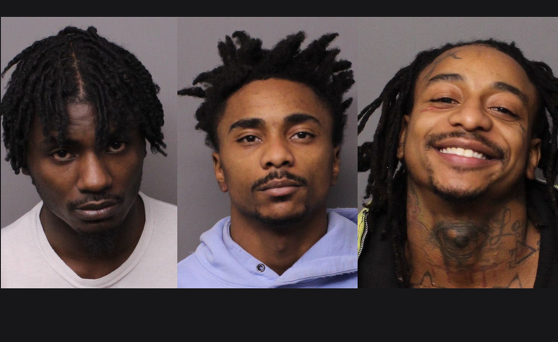 Left to right: Renard Scales, Darrien Daniels, Darrion Daniels