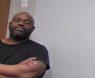 Shawntez Gregory appears in court via Zoom.