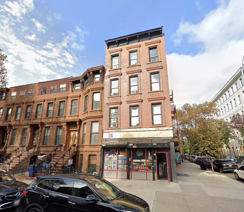 The victim was stabbed at 638 Throop Ave. in Bedford-Stuyvesant on Tuesday night, police said