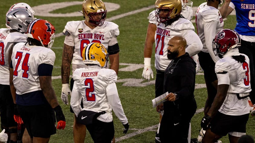 Senior Bowl Day 1 notes: Saints' Joel Thomas eager for 'full circle' moment in HC role