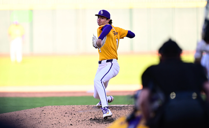 LSU pitcher William Schmidt