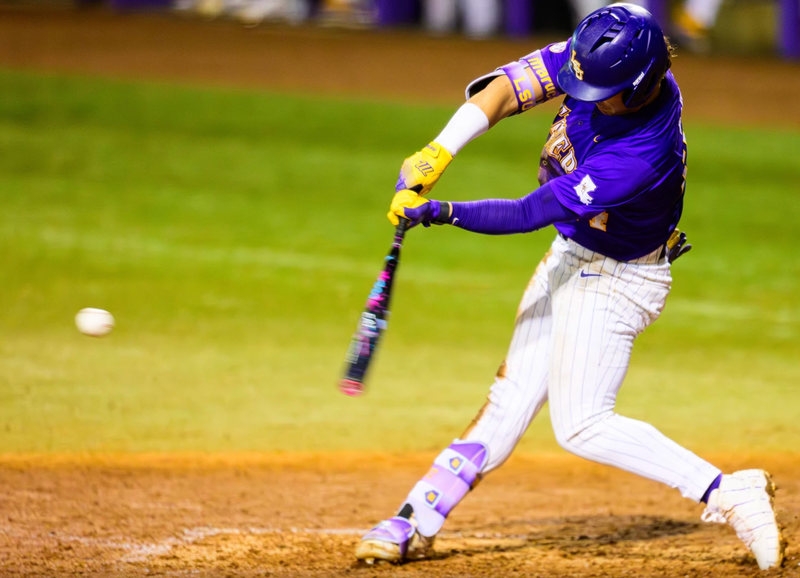 LSU baseball player Zac Cowan