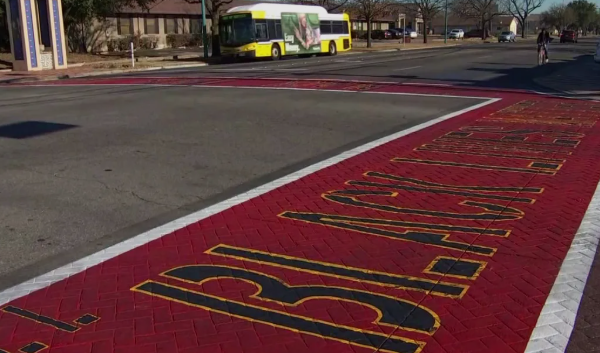 Dallas crews started removing the city's 30 decorative crosswalks Monday morning — including rainbow Pride designs in Oak Lawn and Black Lives Matter markings in South Dallas