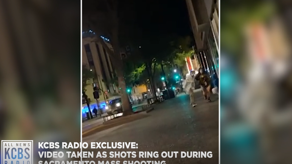 WATCH: Sacramento mass shooting witness shares exclusive footage