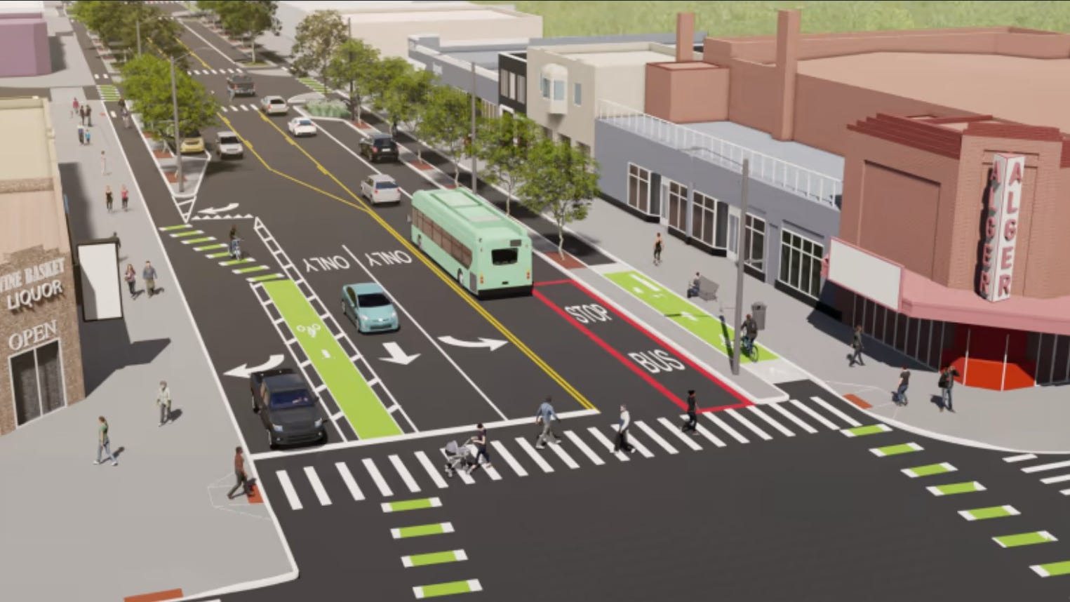 Detroit neighborhood undergoing $8.2M makeover to improve walkability, beauty