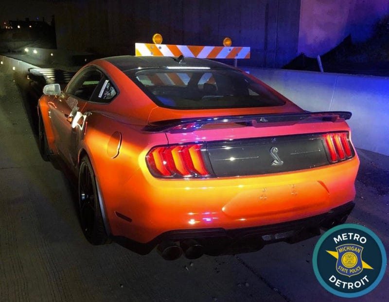 One of the vehicles that was recovered