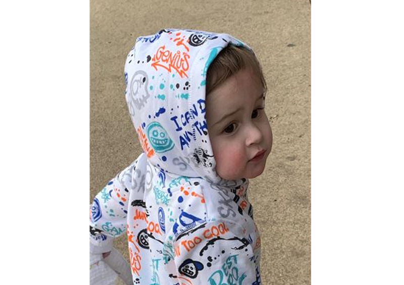Two-year-old Jacob Jardine seen in an undated photo.
