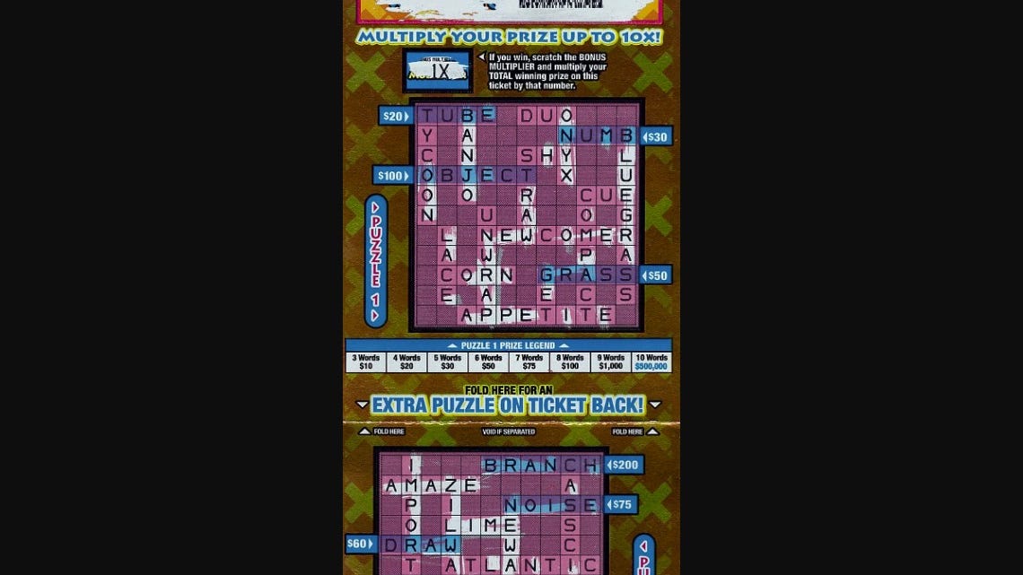 West Michigan woman wins $500,000 on scratch-off after thinking she only won $1,000