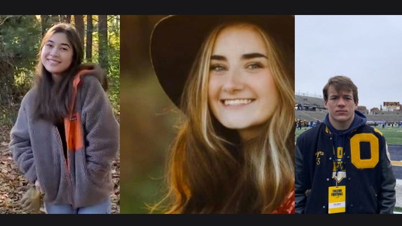 'My heart aches for families that will never be the same': The Oxford High School students who lost their lives in Tuesday's mass shooting