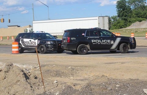Roseville police SUVs