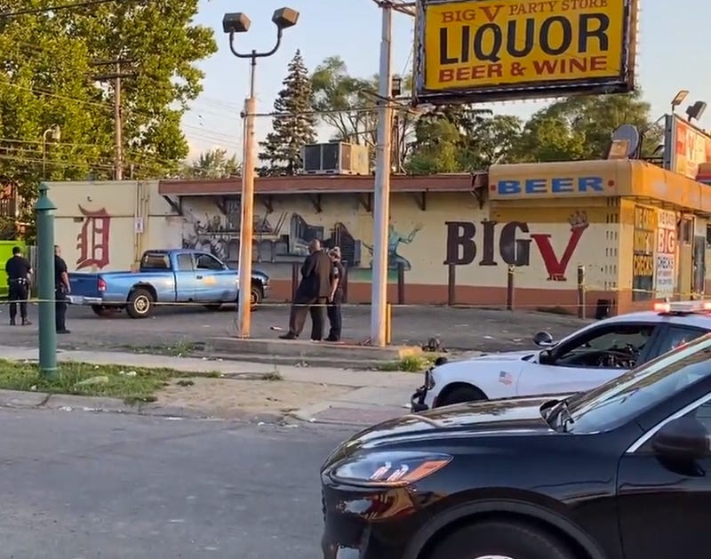 Scene of shooting