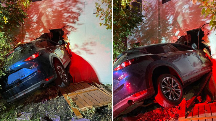 PHOTOS: Car crashes into side of home in Alameda County