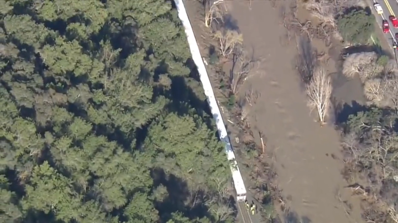 All ACE train service has been canceled for the rest of the day due to another mudslide in Niles Canyon between Pleasanton and Fremont.