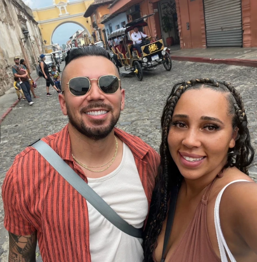 Douglas Ordonez and Dominique Adams in Guatemala 