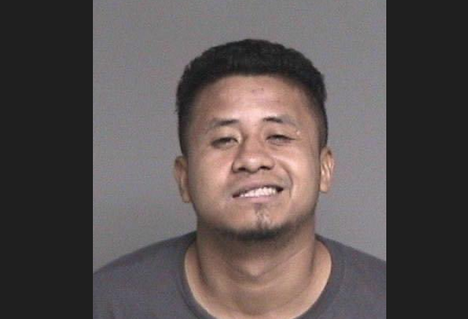 Booking photo provided for Roger Aleman Garcia.